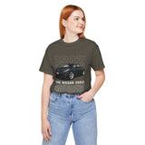 Black Widebody JDM Street Warrior Coupe Graphic Unisex Heavy Cotton Tee Retro Tuner Car Shirt