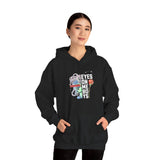 Eyes On Me Boys Medusa Hoodie Comfortable Unisex Heavy Blend Sweatshirt Mythological Streetwear Bold Empowerment Design for Self Expression Perfect Gift for Friends Birthdays Cozy Days Casual Wear