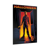 The Silent Stalker Matte Vertical Poster Retro Horror Wall Art Dark Cinematic Halloween Décor Gift for Horror Fans and Fall Aesthetic Homes