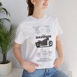 Harley Davidson FXDR Inspired Power Cruiser Motorcycle Graphic Unisex Heavy Cotton Tee Premium Streetwear T Shirt for Riders Bikers Enthusiasts Bold Everyday Wear