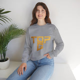 TopG Graphic Unisex Heavy Blend Crewneck Sweatshirt Motivational Hustler Streetwear Fitness Entrepreneur Alpha Mindset Pullover