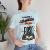 High-Performance Race Machine Concept Unisex Heavy Cotton Tee Powerful Aerodynamic Single-Seater Track Car Graphic Streetwear Top