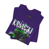 Kawasaki Z900 Green Naked Street Bike Graphic Unisex Heavy Cotton Tee Motorcycle Racing Streetwear Urban Rider Style Gift Shirt