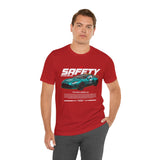 Formula One Safety Car Inspired Motorsport Graphic Unisex Tee High Performance Racing Streetwear Track Day Apparel Pace Car Design For Racing Fans Speed Culture Enthusiasts
