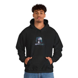 Space Exploration Hoodie Unisex Heavy Blend Sweatshirt Galaxy Earth Spaceship Astronomy Inspired Cosmic Science Lover Nerd Geek Astronaut Pullover