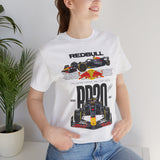 High-Performance Race Machine Concept Unisex Heavy Cotton Tee Powerful Aerodynamic Single-Seater Track Car Graphic Streetwear Top