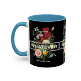 You Can Be Whatever Motivational Coffee Mug Ceramic White Accent Mug Bold Floral Empowerment Design Daily Reminder Positive Energy Drinkware Perfect Gift for Dreamers Friends Office and Home