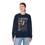 Fearless Devotion Unisex Heavy Blend Crewneck Sweatshirt Courage Loyalty Commitment Graphic Streetwear Pullover
