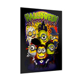Halloween Cartoon Monsters Matte Vertical Poster Spooky Wall Art for Home Décor Fun Halloween Gift for Horror Lovers and Fall Aesthetic Rooms