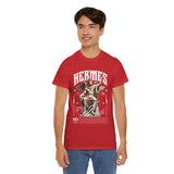 Hermes Greek Mythology Unisex Heavy Cotton Tee Ancient God of Communication and Travel Streetwear Graphic T Shirt
