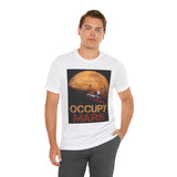 Mars Explorer Astronaut Unisex Heavy Cotton Tee Futuristic Space Adventure Graphic Shirt Inspiring Sci Fi Design Perfect Gift for Dreamers and Space Lovers