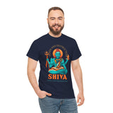 Lord Shiva Death And Destruction Dance And Regeneration Unisex Graphic T Shirt Mahadev Mahakal Devotional Hindu Spiritual Cotton Tee Trishul Rudraksha Festival Wear India