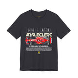 Leclerc 16 Inspired Formula Racing Car Graphic T Shirt Motorsport Streetwear Unisex Tee