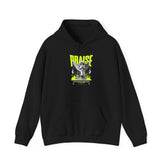 Praise Angel Statue Graphic Unisex Heavy Blend Hooded Sweatshirt Gothic Spiritual Streetwear Hoodie