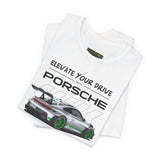 GT3 RS Inspired Track Performance Sports Car Graphic T Shirt Luxury Racing Aesthetic Streetwear Unisex Tee High Speed Motorsport Auto Art Fashion