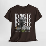Dynasty Statue Graphic Unisex Heavy Cotton Tee Greek Sculpture Butterfly Streetwear Art Inspired T Shirt