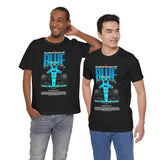 Blue Formula Race Car Graphic Unisex Heavy Cotton Tee High Speed Streetwear for Motorsport Fans and Racing Lifestyle Enthusiasts