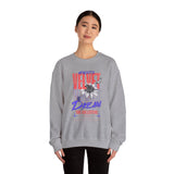 Velvet Dream The Collective Crewneck Sweatshirt Comfortable Unisex Pullover Bold Typography Graphic Artistic Streetwear Fashion Cozy Everyday Wear Perfect Gift for Creatives Dreamers and Trendsetters