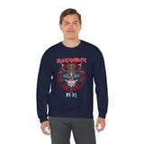 Strategic Warrior Unisex Sweatshirt Bold Samurai Graphic Streetwear for Focused Hustlers, Visionaries, and Alpha Souls