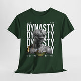 Dynasty Statue Graphic Unisex Heavy Cotton Tee Greek Sculpture Butterfly Streetwear Art Inspired T Shirt