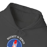 Rocket Science Rocks Hoodie Unisex Heavy Blend Sweatshirt Space Exploration STEM Education Astronomy Science Gift Nerd Geek Astronaut Graphic Pullover