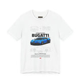 Blue Hypercar Artwork Unisex Heavy Cotton Tee High Speed Performance Inspired Streetwear Graphic Shirt For Car Enthusiasts And Automotive Art Collectors
