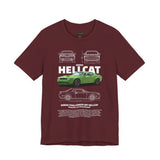 American Muscle Blueprint Performance Legacy Unisex Tee High Power Streetwear Shirt