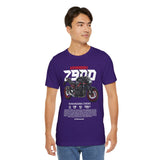 Z900 Streetfighter Blueprint Unisex Heavy Cotton Tee Naked Bike Inspired Performance Motorcycle Graphic Streetwear Gift Red