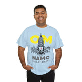 Om Namo Narayanaya Lord Vishnu Devotional Mantra Tshirt Spiritual Hindu Religious Graphic T Shirt For Men Women Bhakti Yoga Festival Wear Temple Visit Gift India