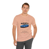 Blue Hypercar Artwork Unisex Heavy Cotton Tee High Speed Performance Inspired Streetwear Graphic Shirt For Car Enthusiasts And Automotive Art Collectors