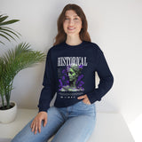 Historical Statue Graphic Premium Unisex Heavy Blend Crewneck Sweatshirt Vintage Aesthetic Streetwear Pullover