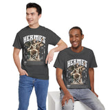 Hermes Greek Mythology Unisex Heavy Cotton Tee Ancient God of Communication and Travel Streetwear Graphic T Shirt