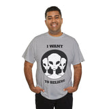 I Want To Believe Alien Unisex T Shirt Vintage UFO Graphic Tee Extraterrestrial Space Themed Sci Fi Paranormal Conspiracy Inspired Streetwear Top