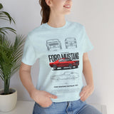 Classic 1965 Fastback Muscle Car Illustration Unisex Heavy Cotton Tee Retro Collector Streetwear Gift Shirt