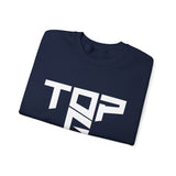 TopG Graphic Unisex Heavy Blend Crewneck Sweatshirt Black Motivational Hustler Streetwear Fitness Entrepreneur Alpha Mindset Pullover
