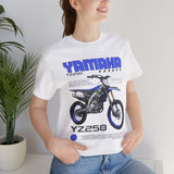 Yamaha YZ250 Inspired Motocross Graphic Unisex Heavy Cotton Tee Racing Dirt Bike Off Road Rider Streetwear Gift for Moto Fans USA