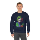 The Jocker Why So Serious Within Unisex Sweatshirt Bold Psychological Streetwear Dark Emotional Art Pullover for Fearless Thinkers, Rebels, and Creative Souls