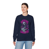 Masters Of Power Realm Sweatshirt Cosmic Skull Energy Design Unisex Premium Streetwear Bold Winter Essential For Fearless Dreamers And Gothic Art Lovers