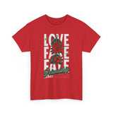 Love Fake Friendship Rose Graphic Unisex Heavy Cotton Tee Bold Statement Streetwear T Shirt Empowering Artistic Floral Design for Self Expression Perfect Gift for Friends Birthdays Parties Casual Wear
