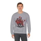 Legends On Court Unisex Heavy Blend Crewneck Sweatshirt Basketball Streetwear Athletic Graphic Pullover Bold Sports Design Perfect Gift For Gym Lovers Urban Fashion Festivals And Basketball Fans