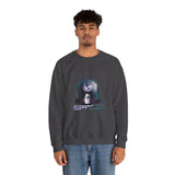 Space Exploration Crewneck Sweatshirt Unisex Heavy Blend Pullover Galaxy Earth Spaceship Astronomy Inspired Cosmic Science Lover Nerd Geek Astronaut Top