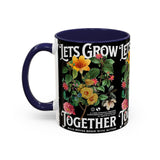 Heart Flower Accent Coffee Mug Bold Anatomical Heart Floral Design Motivational Ceramic Cup Empowering Symbol of Love Strength and Vitality Perfect Gift for Coffee Lovers Friends Birthdays Office Desk and Cozy Tea Moments