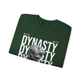 Dynasty Statue Graphic Unisex Heavy Blend Crewneck Sweatshirt Greek Sculpture Butterfly Streetwear Art Inspired Pullover