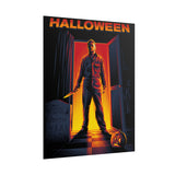 The Silent Stalker Matte Vertical Poster Retro Horror Wall Art Dark Cinematic Halloween Décor Gift for Horror Fans and Fall Aesthetic Homes