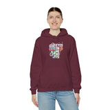 Eyes On Me Boys Medusa Hoodie Comfortable Unisex Heavy Blend Sweatshirt Mythological Streetwear Bold Empowerment Design for Self Expression Perfect Gift for Friends Birthdays Cozy Days Casual Wear