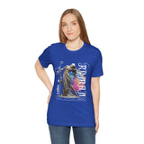 Sculptural Future Statue Art Graphic Unisex Jersey Short Sleeve Tee Bold Aesthetic Greek Goddess Abstract Streetwear T Shirt