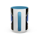 Rocket Science Rocks Accent Coffee Mug 11oz 15oz Space Lover Science Gift Black White Two Tone Ceramic Cup