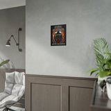 Firefighter Motivational Poster One Life One Decision Wall Art Tribute To Heroes Courage Quote Fire Rescue Design Home Decor Gift For Firefighters Gym Office Inspirational Wall Print