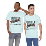 High Performance Single Seater Racing Car Graphic Unisex Heavy Cotton Tee Premium Motorsport Streetwear For Speed Lovers And Daily Casual Wear