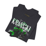 Kawasaki Z900 Green Naked Street Bike Graphic Unisex Heavy Cotton Tee Motorcycle Racing Streetwear Urban Rider Style Gift Shirt